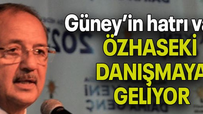 Güney’in hatrı var… ÖZHASEKİ DANIŞMAYA GELİYOR